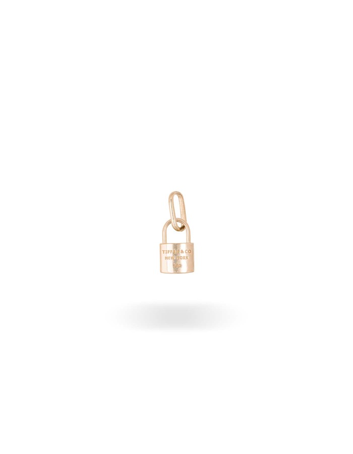 آویز طلا قفل تیفانی کوچک